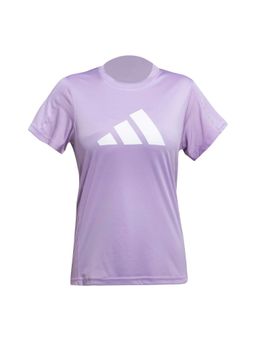 adidas - Women Purple Tr-Es Logo T-shirt