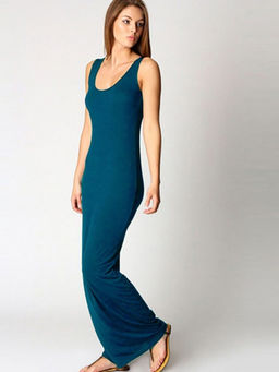 Outzidr - Teal Bodycon Sheath Dress