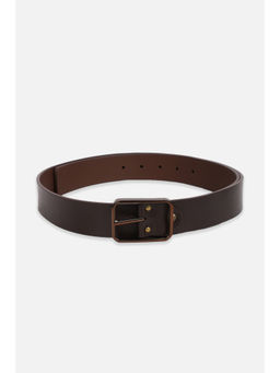 Van Heusen - Men Brown Solid Casual Belt