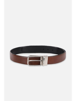 Van Heusen - Men Brown Reversible Textured Casual Belt