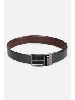 Van Heusen - Men Black Textured Belt