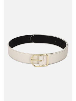 Van Heusen - Women Ivory Textured Belt