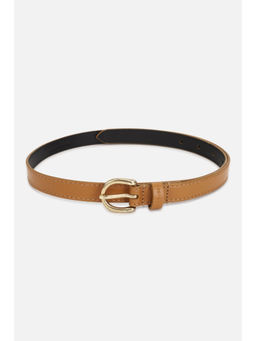 Van Heusen - Women Tan Textured Belt