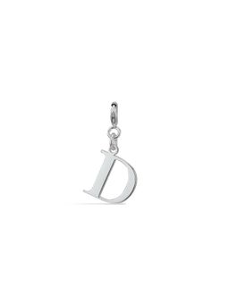 Anaar - Silver Alphabet D Charm