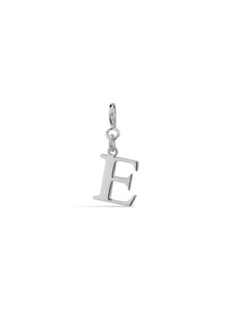 Anaar - Silver Alphabet E Charm