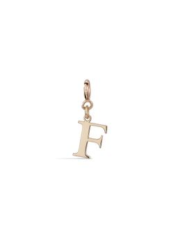 Anaar - Golden Alphabet F Charm