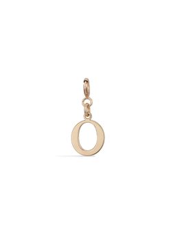 Anaar - Golden Alphabet O Charm