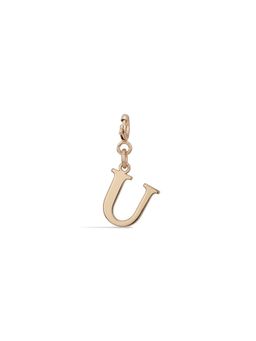 Anaar - Golden Alphabet U Charm
