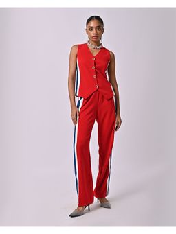 The Missy Co. - Isabel Red Waistcoat