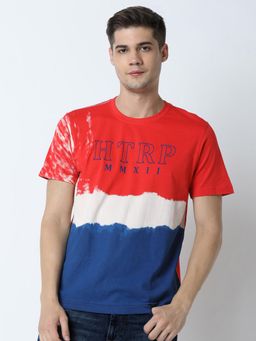 Huetrap - Mens Red Short Sleeve T-Shirt