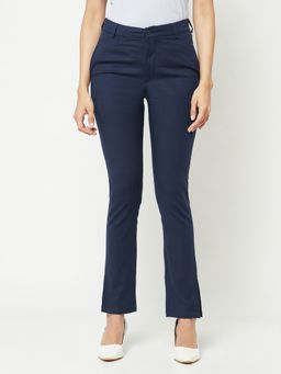 CRIMSOUNE CLUB - Women Navy Blue Pant