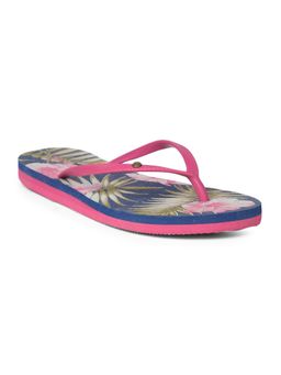 Bata - Women Blue Rubber Flipflops