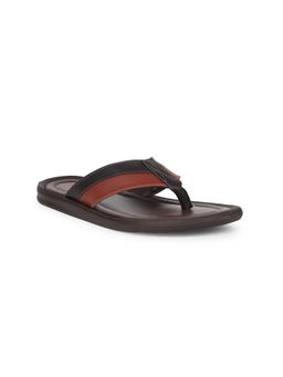 Bata - Men Brown Synthetic Flipflops