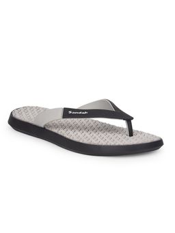 Bata - Men Grey Plastic Flipflops