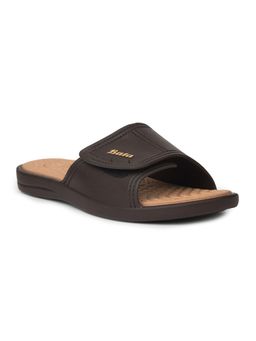 Bata - Men Brown Plastic Sliders