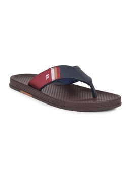 Bata - Men Brown Plastic Flipflops