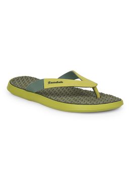 Bata - Men Olive Plastic Flipflops