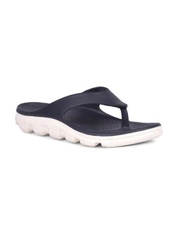 Bata - Men Navy Blue Rubber Flipflops