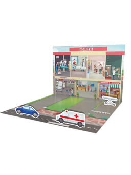 Popcorn Games & Puzzles - Hospital - Little Explorer's Box of Fun &Learning