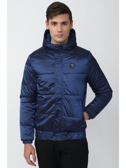 Van Heusen - Men Quilted Blue Jacket