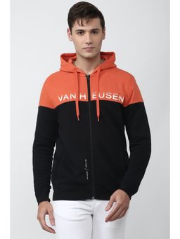Van Heusen - Men Colorblock Black Sweatshirt