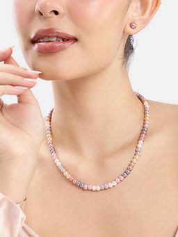 Estele - Adjustable Stunning Multi Colour Pearl Jewellery Set