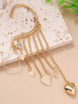 OOMPH - Single Piece Gold Tone Ear Cuff Earring