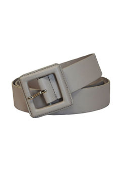 BELWABA - Vegan Leather Grey Women Belt