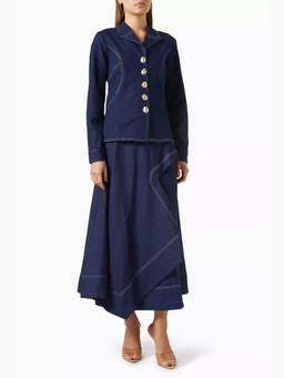 Notebook - Women Mikel Modest Rust Co-Ord Set