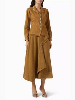 Notebook - Women Mikel Modest Rust Co-Ord Set
