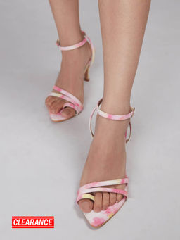 RSVP by Nykaa Fashion - Multi-color Almond Toe Strappy Stilettos