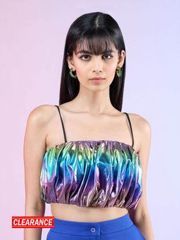 RSVP by Nykaa Fashion - Multi-color Edgy Crop Top