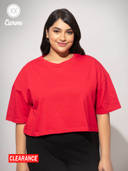 Red color option, Sold out, Currently selected