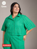Green color option, Currently selected