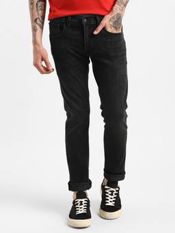 Levi's - Men Black 65504 Skinny Fit Jeans
