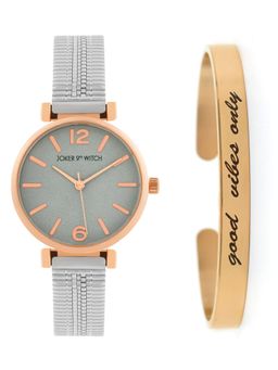 Joker and Witch - Joker & Witch Celestial Grace Watch with Bracelet Stack - JWBS1073 (M)