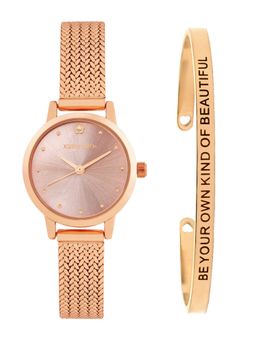 Joker and Witch - Joker & Witch Chic Halo Watch with Bracelet Stack - JWBS1075 (M)