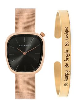 Joker and Witch - Joker & Witch Crystal Eclipse Watch with Bracelet Stack - JWBS1079 (M)