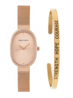 Joker and Witch - Joker & Witch Chic Echo Watch with Bracelet Stack - JWBS1090 (M)