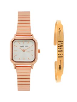 Joker and Witch - Joker & Witch Radiance Sync Watch with Bracelet Stack - JWBS1091 (M)