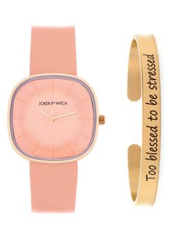 Joker and Witch - Joker & Witch Classic Chic Watch with Bracelet Stack - JWBS1095 (M)