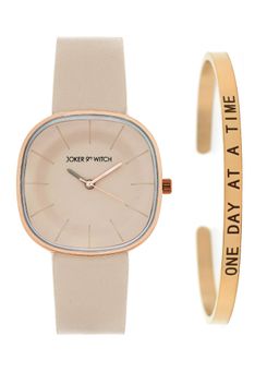 Joker and Witch - Joker & Witch Luna Twist Watch with Bracelet Stack - JWBS1098 (M)