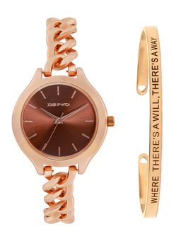 Joker and Witch - Joker & Witch Gem Sync Watch with Bracelet Stack - JWBS1106 (M)