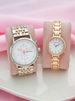 Joker and Witch - Joker & Witch Paul & Joanne Couple Watches - JWCW468 (M)