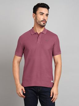 Royal Enfield - Textured Relax Fit Polo T-Shirt