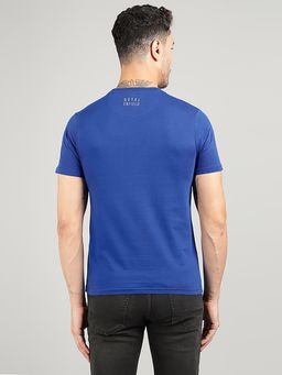 Royal Enfield - Bullet Meri Jaan Graffiti T-Shirt Blue