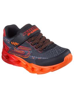 SKECHERS - Boys Vortex 2.0 - Quantroid Black Red Casual Sneakers