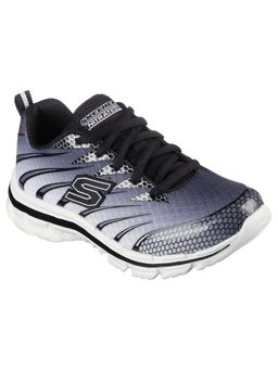 SKECHERS - Nitrate - Boltrik Black Silver Casual Sneakers