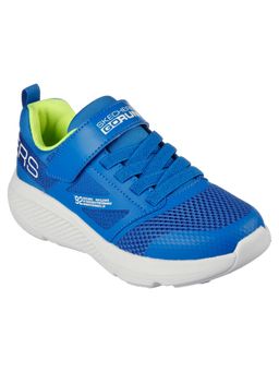 SKECHERS - Boys Go Run Elevate Blue Lime Running Shoes