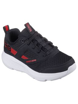 SKECHERS - Boys Go Run Elevate Black Red Running Shoes